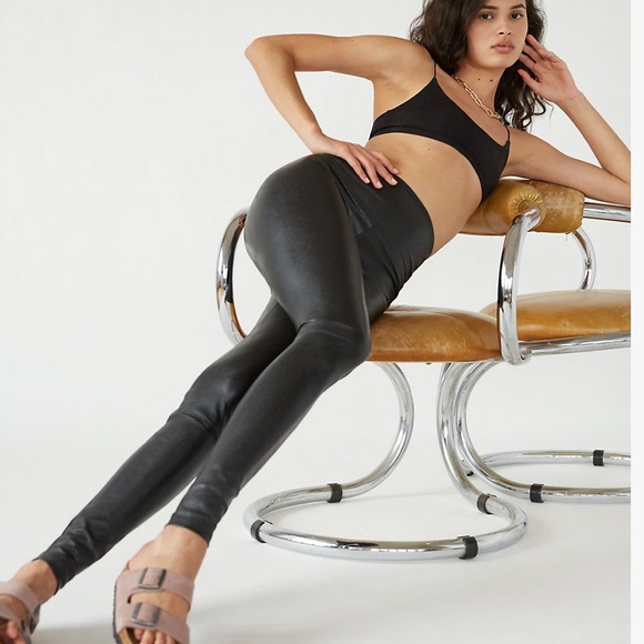 Wilfred Free Daria Vegan Leather Leggings Size S - Picture 4 of 13